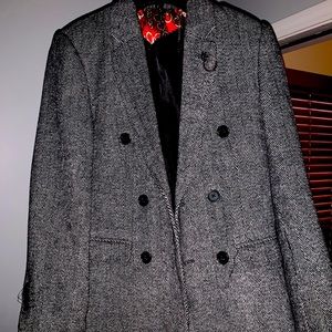 Boys Wool Dress Peacoat